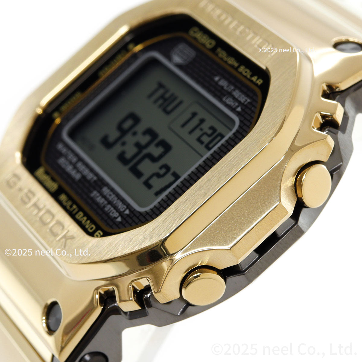 G-SHOCK カシオ Gショック CASIO GMW-BZ5000GD-9JF タフソーラー 電波時計 腕時計 メンズ フルメタル ゴールド MIP液晶 スマートフォンリンク