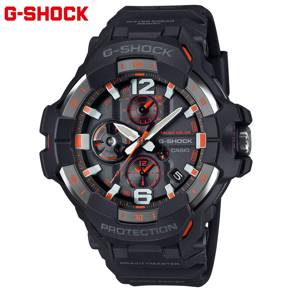 G-SHOCK カシオ Gショック グラビティマスター GRAVITYMASTER CASIO ソーラー 腕時計 メンズ MASTER OF G GR-B300-1A4JF【2024 新作】