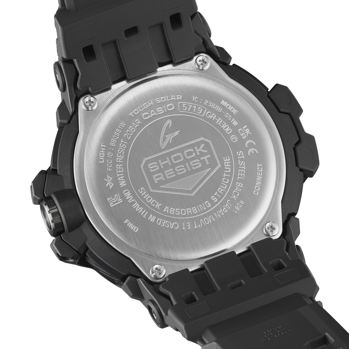 G-SHOCK カシオ Gショック グラビティマスター GRAVITYMASTER CASIO ソーラー 腕時計 メンズ MASTER OF G GR-B300EC-1AJF【2024 新作】