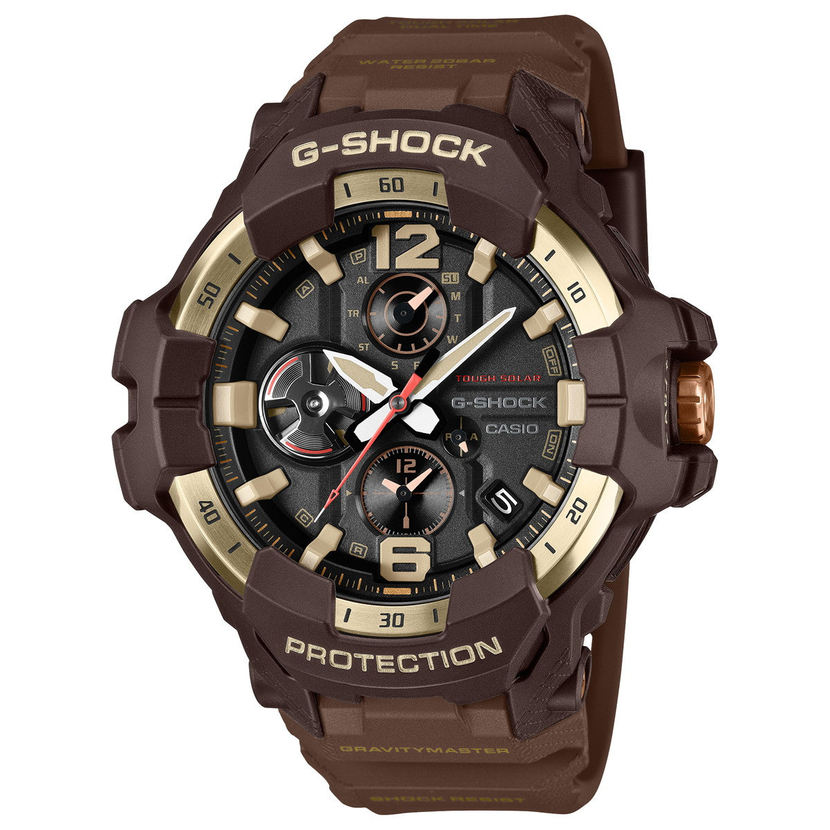 G-SHOCK ジーショック カシオ Gショック グラビティマスター GRAVITYMASTER CASIO ソーラー 限定 腕時計 メンズ MASTER OF G MASTER IN HORIZON GOLD GR-B300H-5AJF【2026 新作】