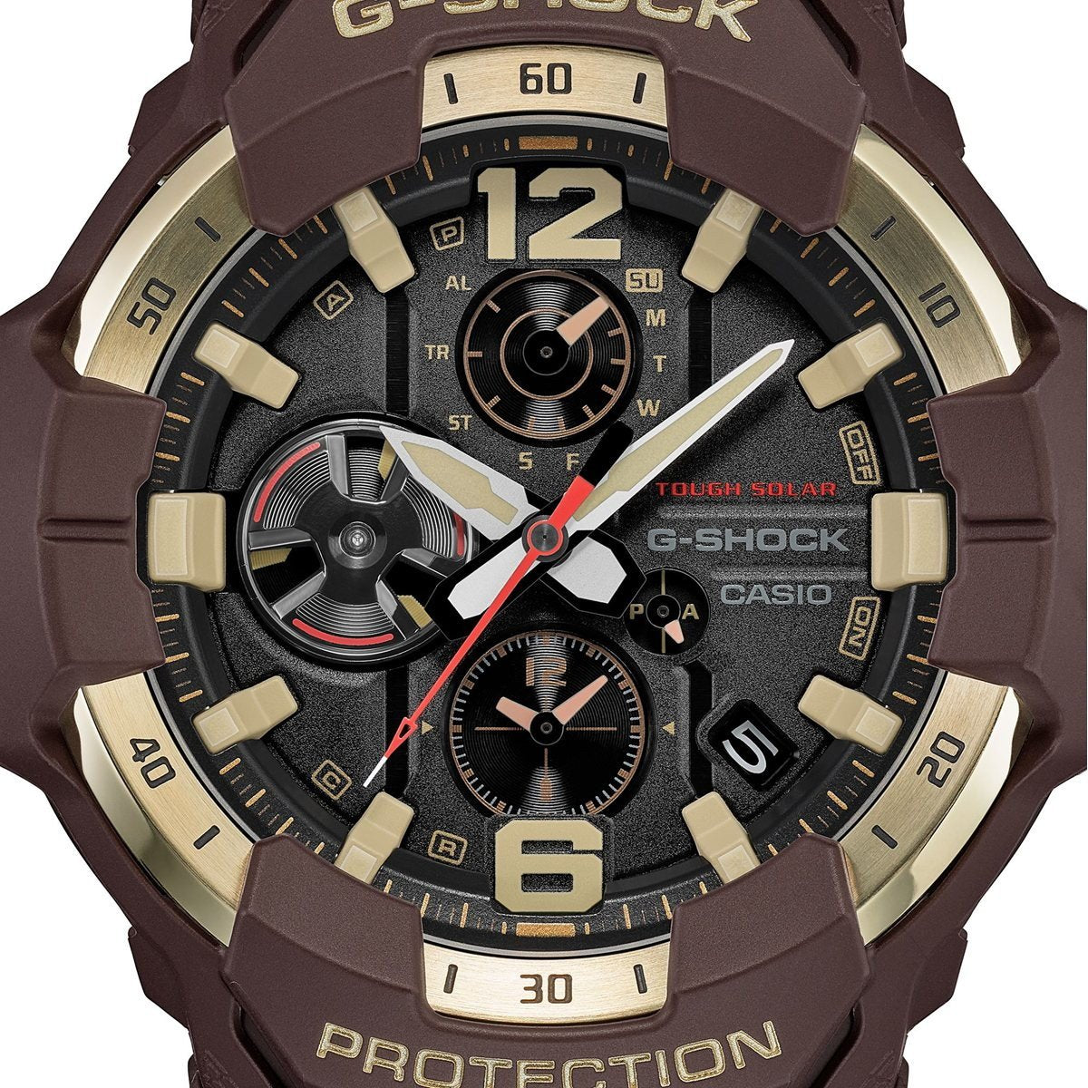 G-SHOCK ジーショック カシオ Gショック グラビティマスター GRAVITYMASTER CASIO ソーラー 限定 腕時計 メンズ MASTER OF G MASTER IN HORIZON GOLD GR-B300H-5AJF【2026 新作】