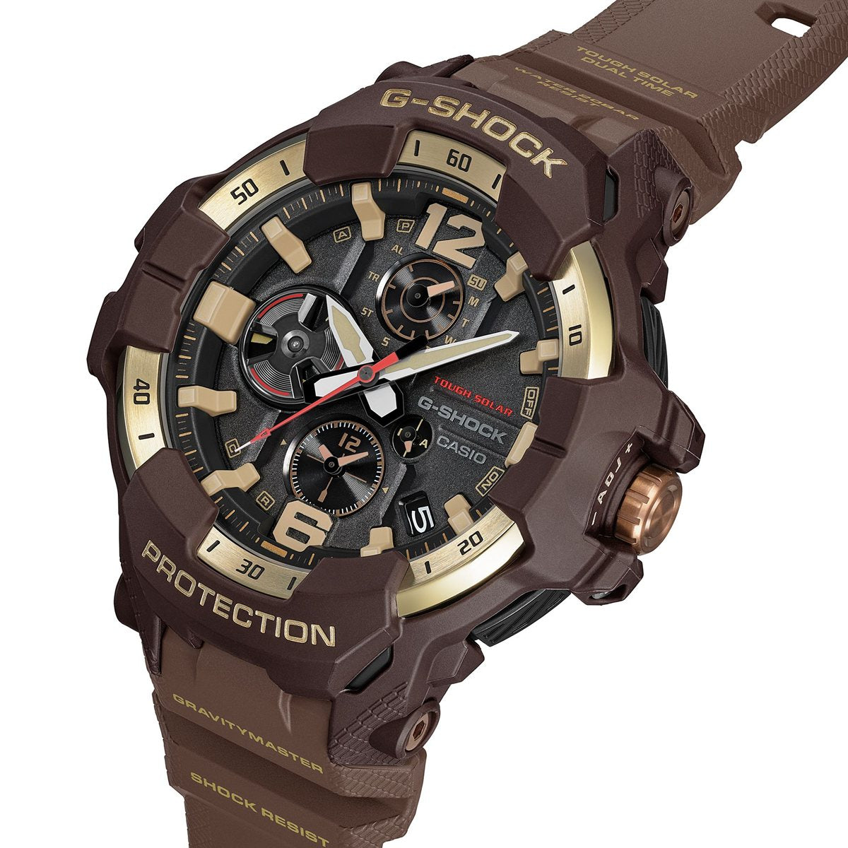 G-SHOCK ジーショック カシオ Gショック グラビティマスター GRAVITYMASTER CASIO ソーラー 限定 腕時計 メンズ MASTER OF G MASTER IN HORIZON GOLD GR-B300H-5AJF【2026 新作】