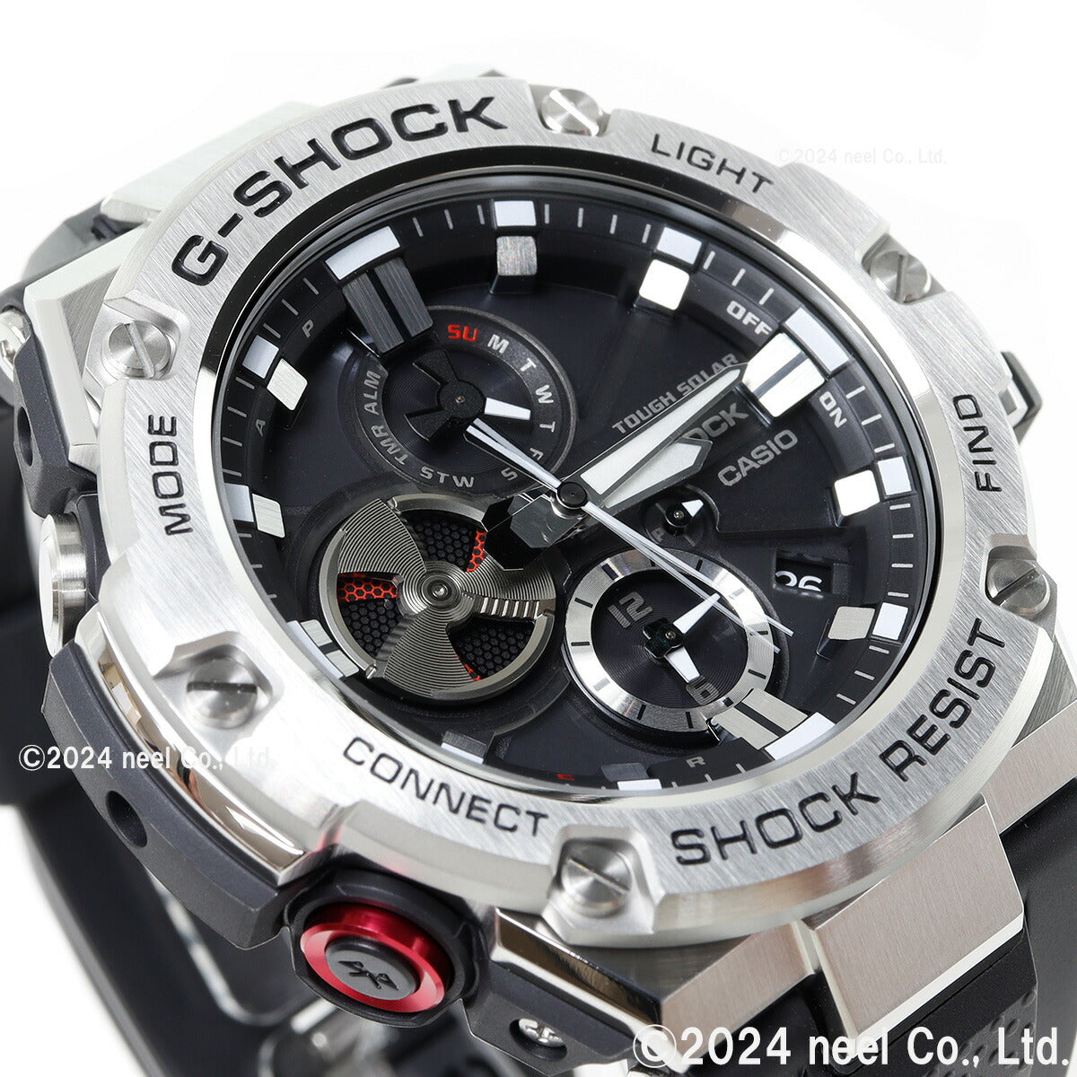 G-SHOCK G-STEEL カシオ Gショック Gスチール CASIO ソーラー 腕時計 メンズ タフソーラー GST-B100-1AJF