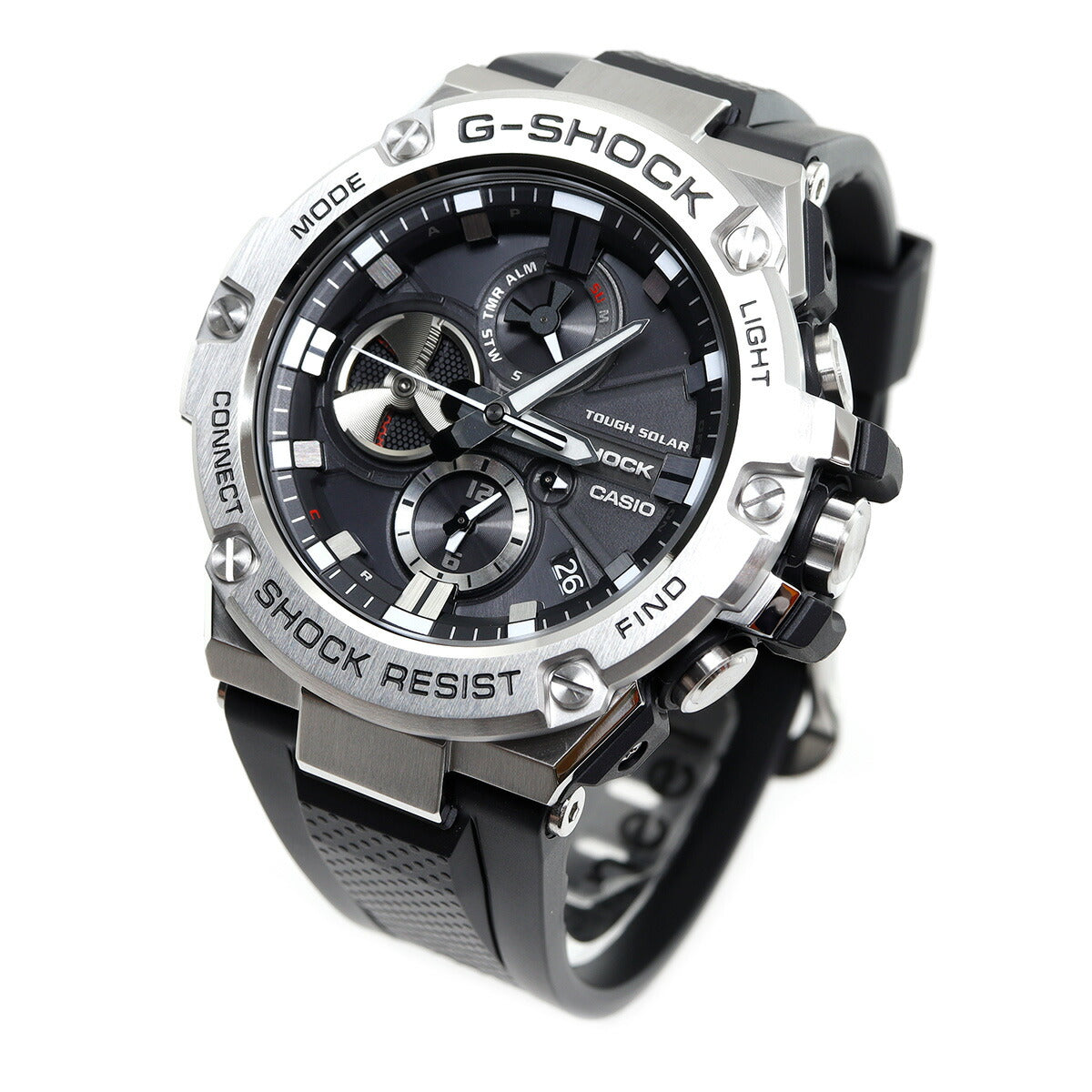 G-SHOCK G-STEEL カシオ Gショック Gスチール CASIO ソーラー 腕時計 メンズ タフソーラー GST-B100-1AJF