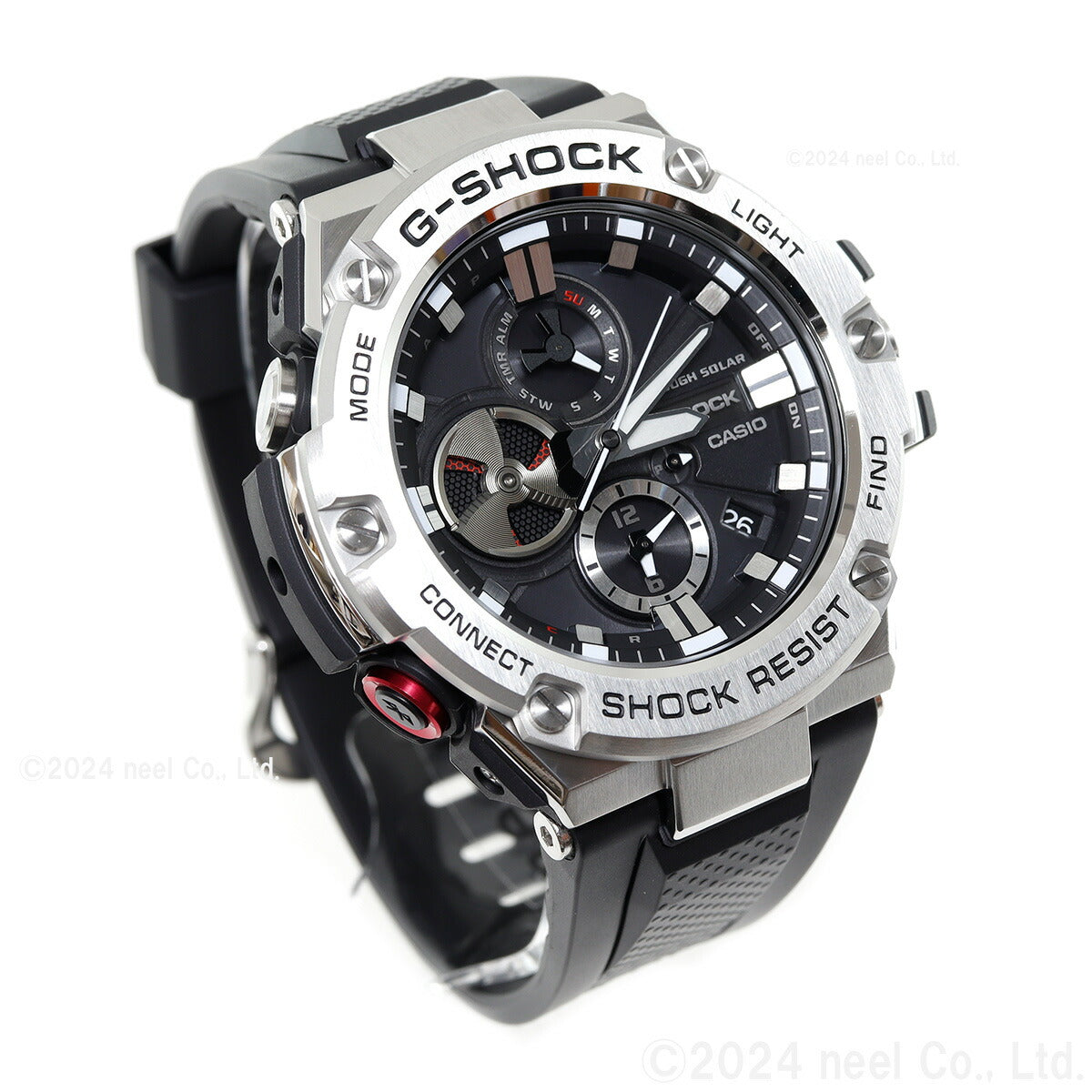 G-SHOCK G-STEEL カシオ Gショック Gスチール CASIO ソーラー 腕時計 メンズ タフソーラー GST-B100-1AJF