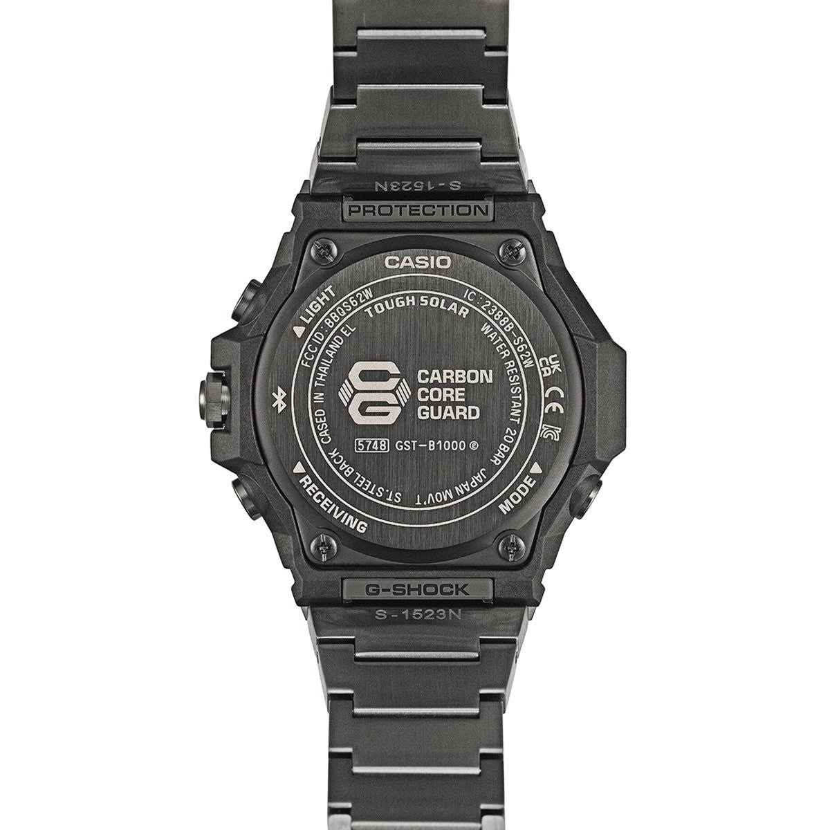 G-SHOCK ソーラー G-STEEL カシオ Gショック Gスチール CASIO 腕時計 メンズ タフソーラー GST-B1000BD-1AJF SLEEK STYLE スマートフォンリンク【2026 新作】