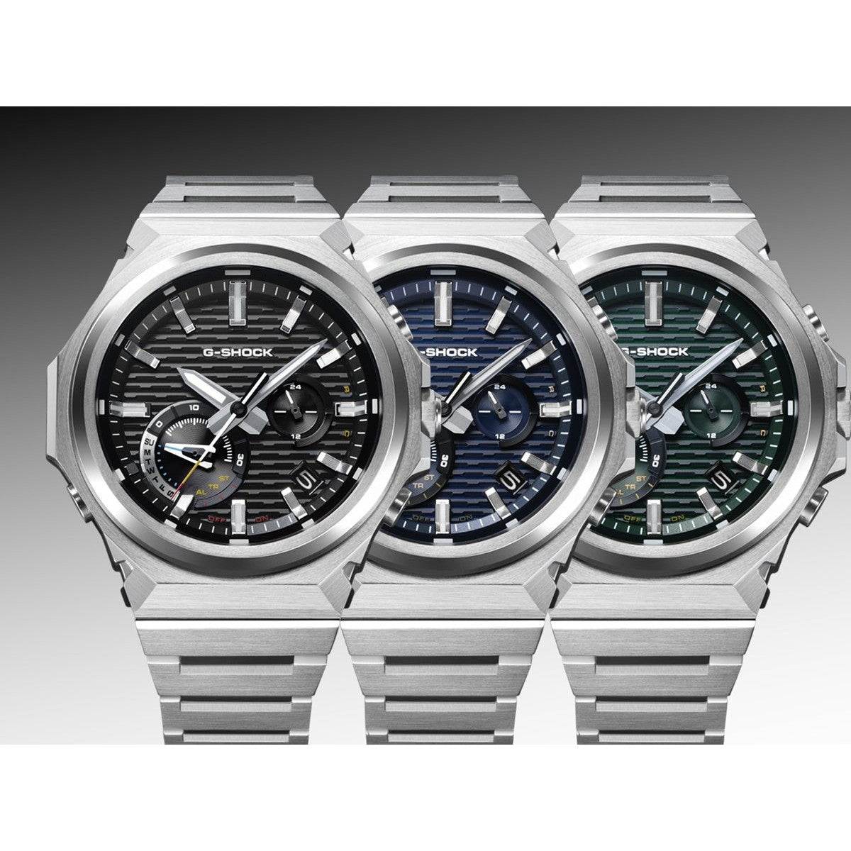 G-SHOCK ソーラー G-STEEL カシオ Gショック Gスチール CASIO 腕時計 メンズ タフソーラー GST-B1000D-1AJF SLEEK STYLE スマートフォンリンク