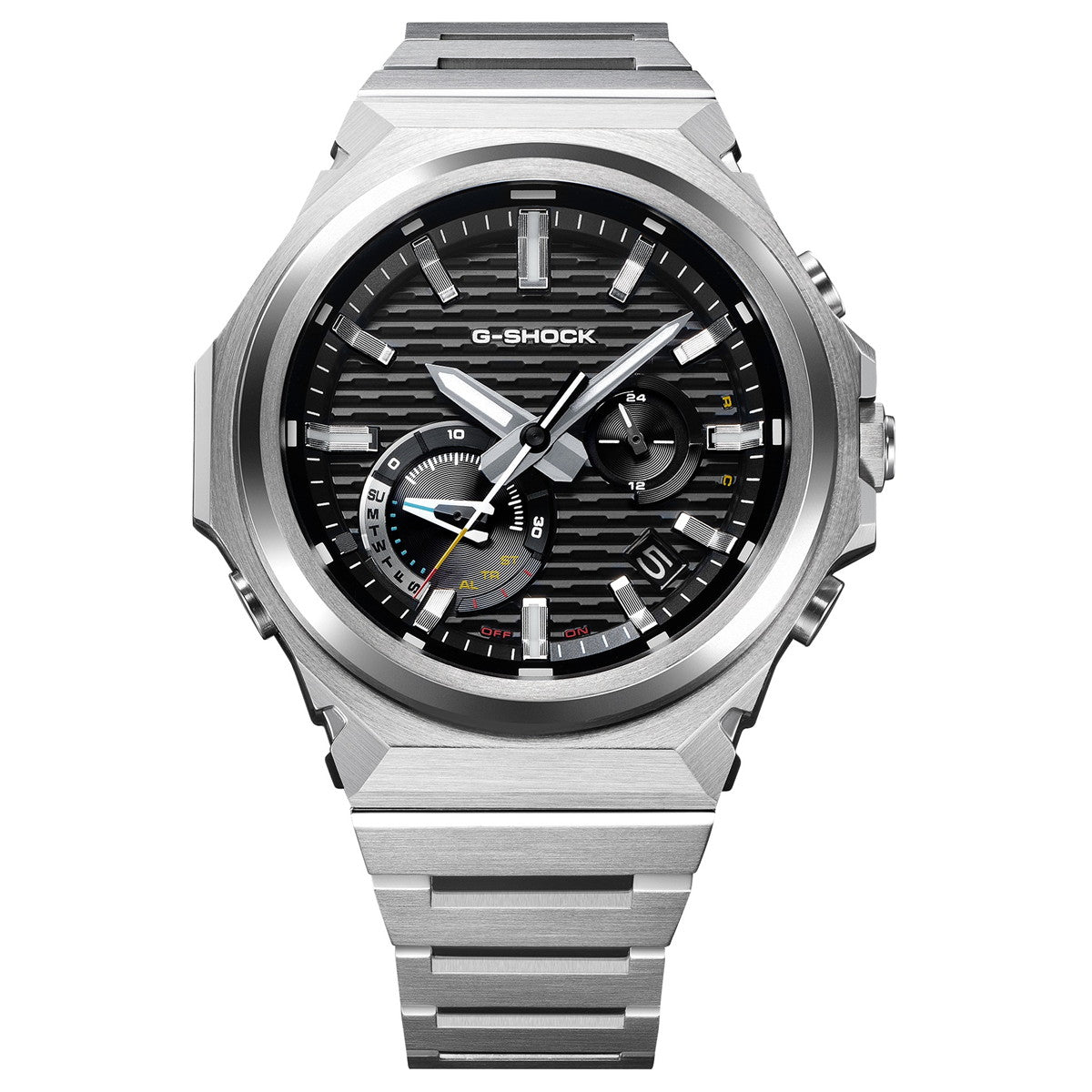 G-SHOCK ソーラー G-STEEL カシオ Gショック Gスチール CASIO 腕時計 メンズ タフソーラー GST-B1000D-1AJF SLEEK STYLE スマートフォンリンク