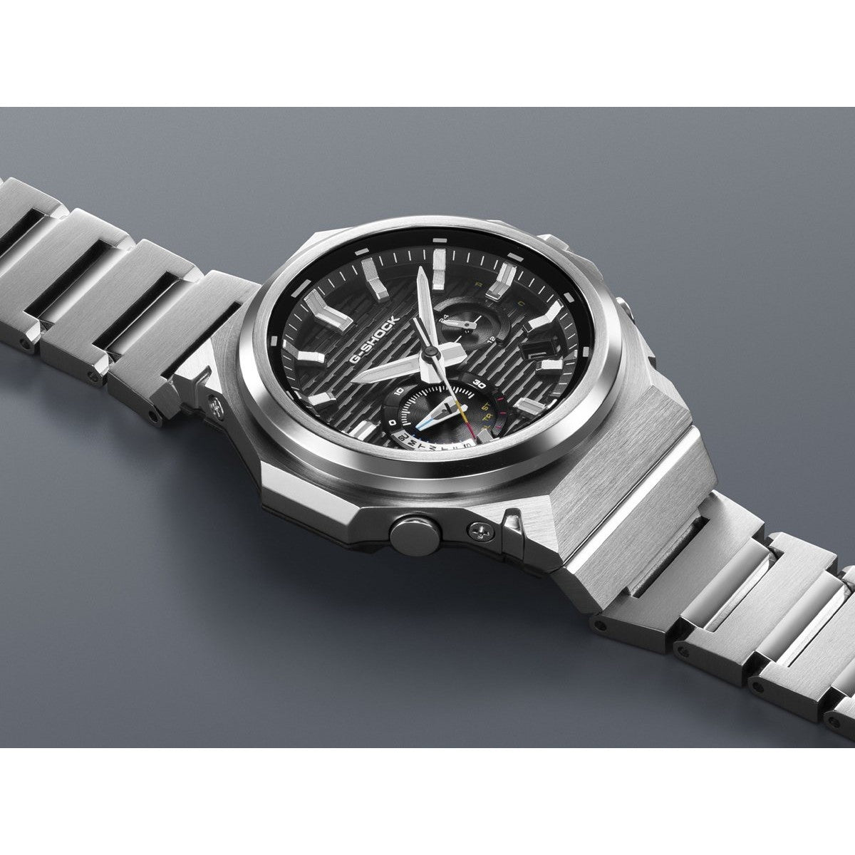 G-SHOCK ソーラー G-STEEL カシオ Gショック Gスチール CASIO 腕時計 メンズ タフソーラー GST-B1000D-1AJF SLEEK STYLE スマートフォンリンク