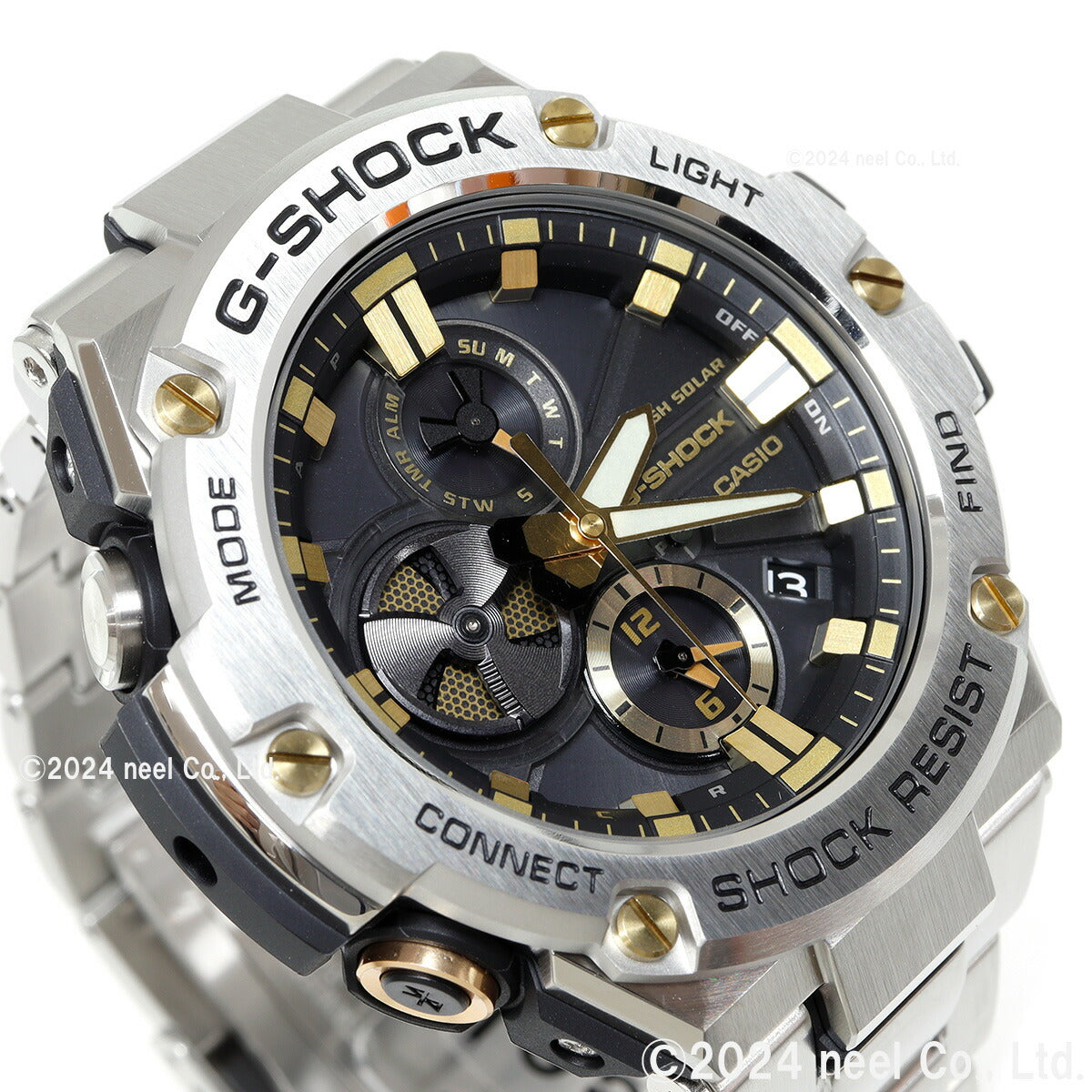 G-SHOCK G-STEEL カシオ Gショック Gスチール CASIO ソーラー 腕時計 メンズ タフソーラー GST-B100D-1A9JF