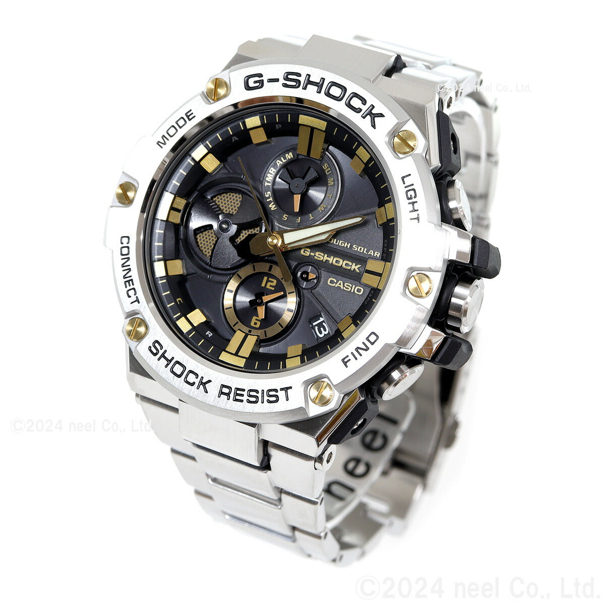 G-SHOCK G-STEEL カシオ Gショック Gスチール CASIO ソーラー 腕時計 メンズ タフソーラー GST-B100D-1A9JF