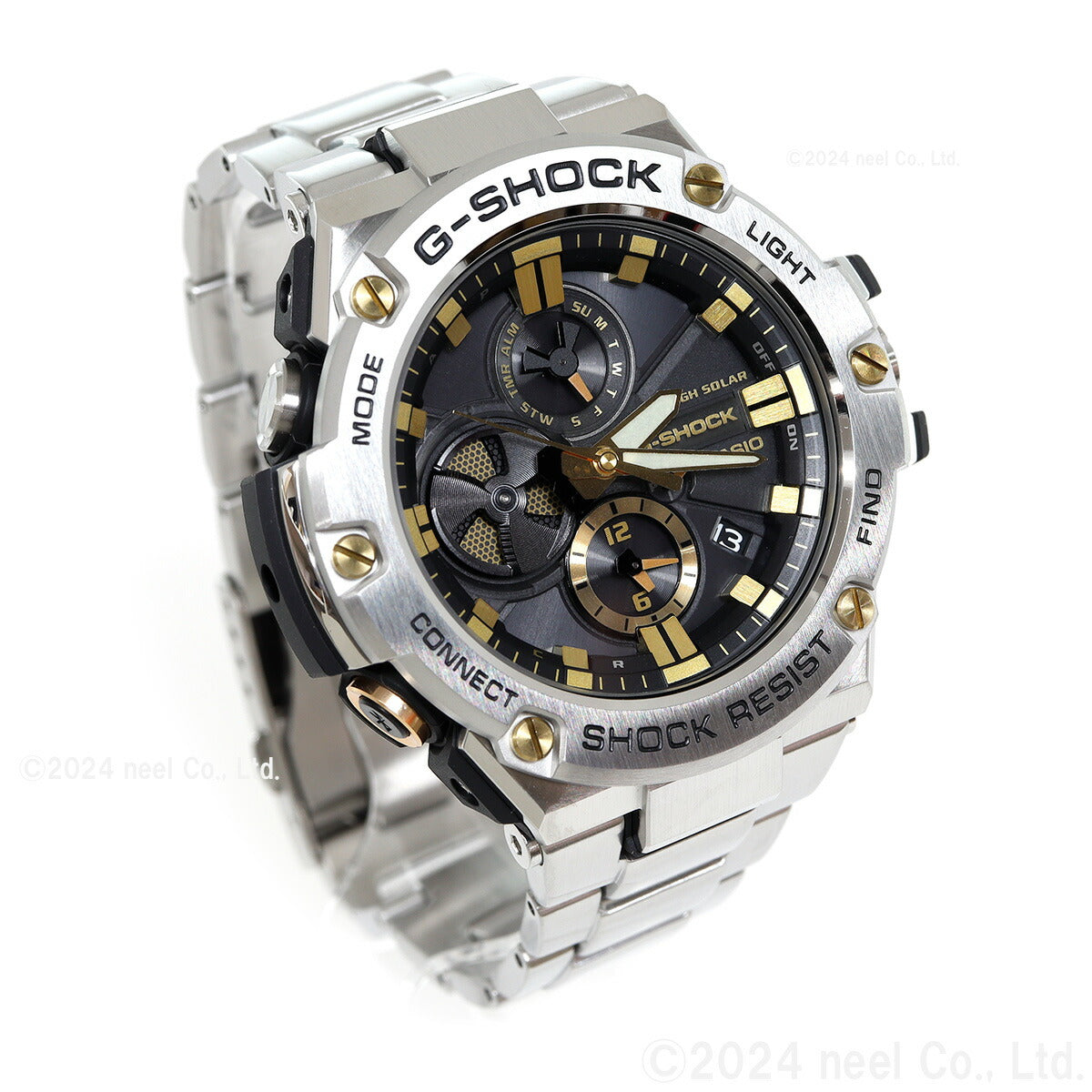 G-SHOCK G-STEEL カシオ Gショック Gスチール CASIO ソーラー 腕時計 メンズ タフソーラー GST-B100D-1A9JF