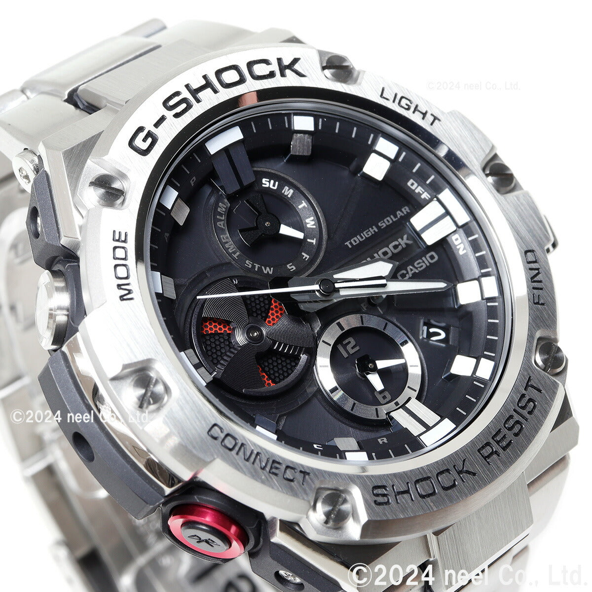 G-SHOCK G-STEEL カシオ Gショック Gスチール CASIO ソーラー 腕時計 メンズ タフソーラー GST-B100D-1AJF