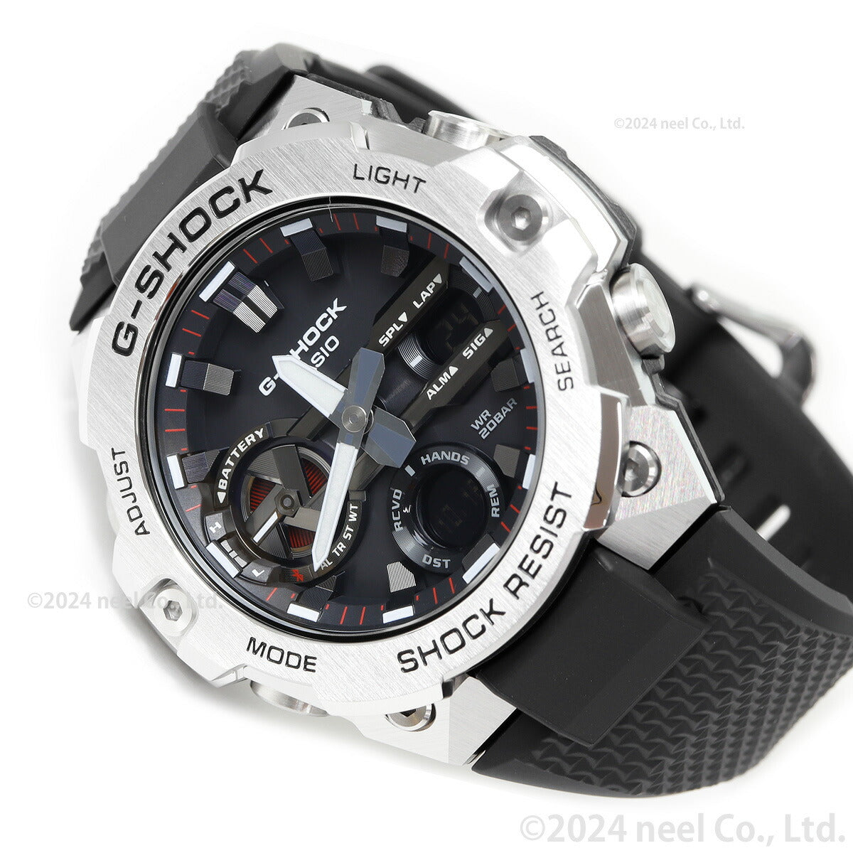 G-SHOCK ソーラー G-STEEL カシオ Gショック Gスチール CASIO 腕時計 メンズ タフソーラー GST-B400-1AJF