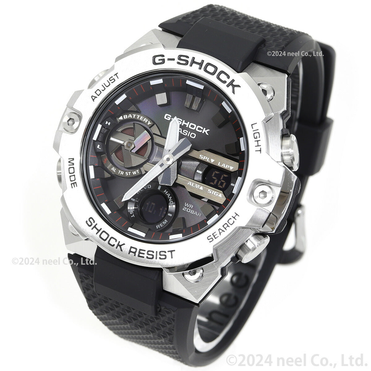 G-SHOCK ソーラー G-STEEL カシオ Gショック Gスチール CASIO 腕時計 メンズ タフソーラー GST-B400-1AJF