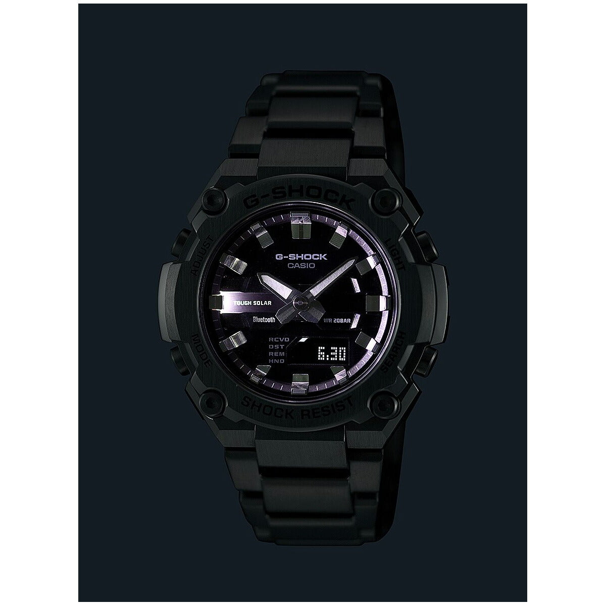 G-SHOCK ソーラー G-STEEL カシオ Gショック Gスチール CASIO 腕時計 メンズ タフソーラー GST-B600D-1AJF スマートフォンリンク【2024 新作】