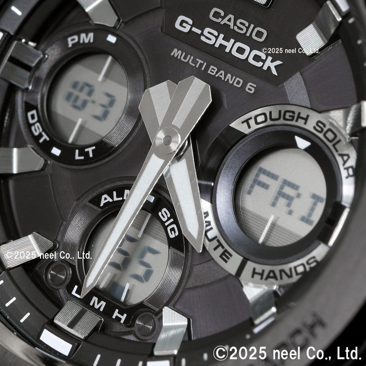 G-SHOCK 電波 ソーラー 電波時計 G-STEEL カシオ Gショック Gスチール CASIO 腕時計 アナデジ タフソーラー GST-W110MS-1AJF