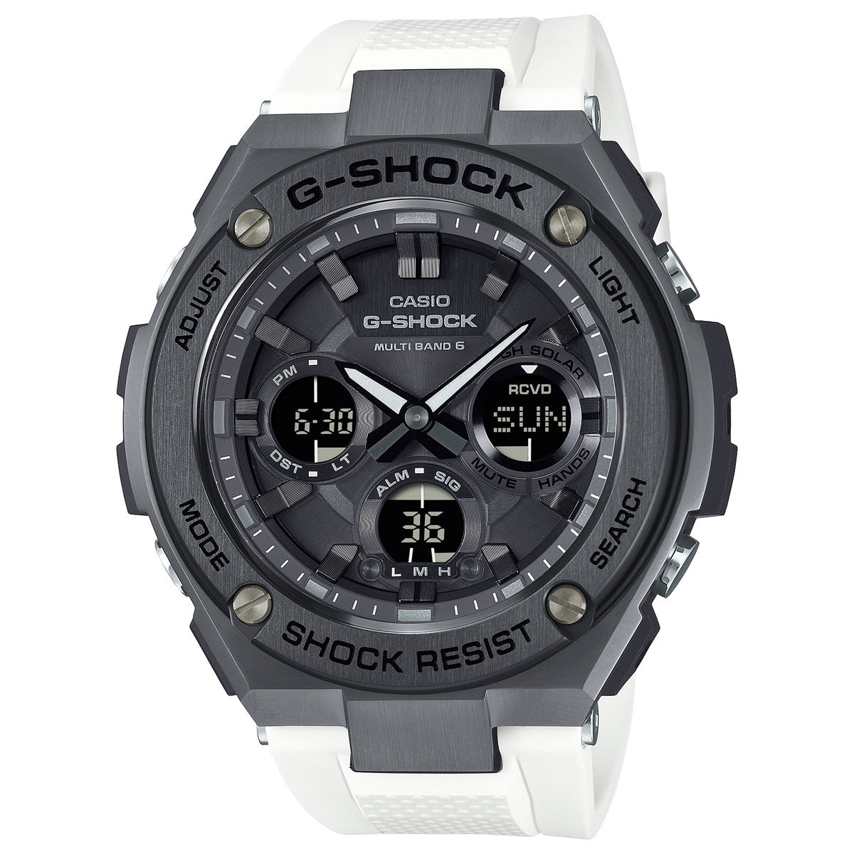 G-SHOCK 電波 ソーラー 電波時計 G-STEEL カシオ Gショック Gスチール CASIO 腕時計 アナデジ タフソーラー GST-W110MS-7AJF