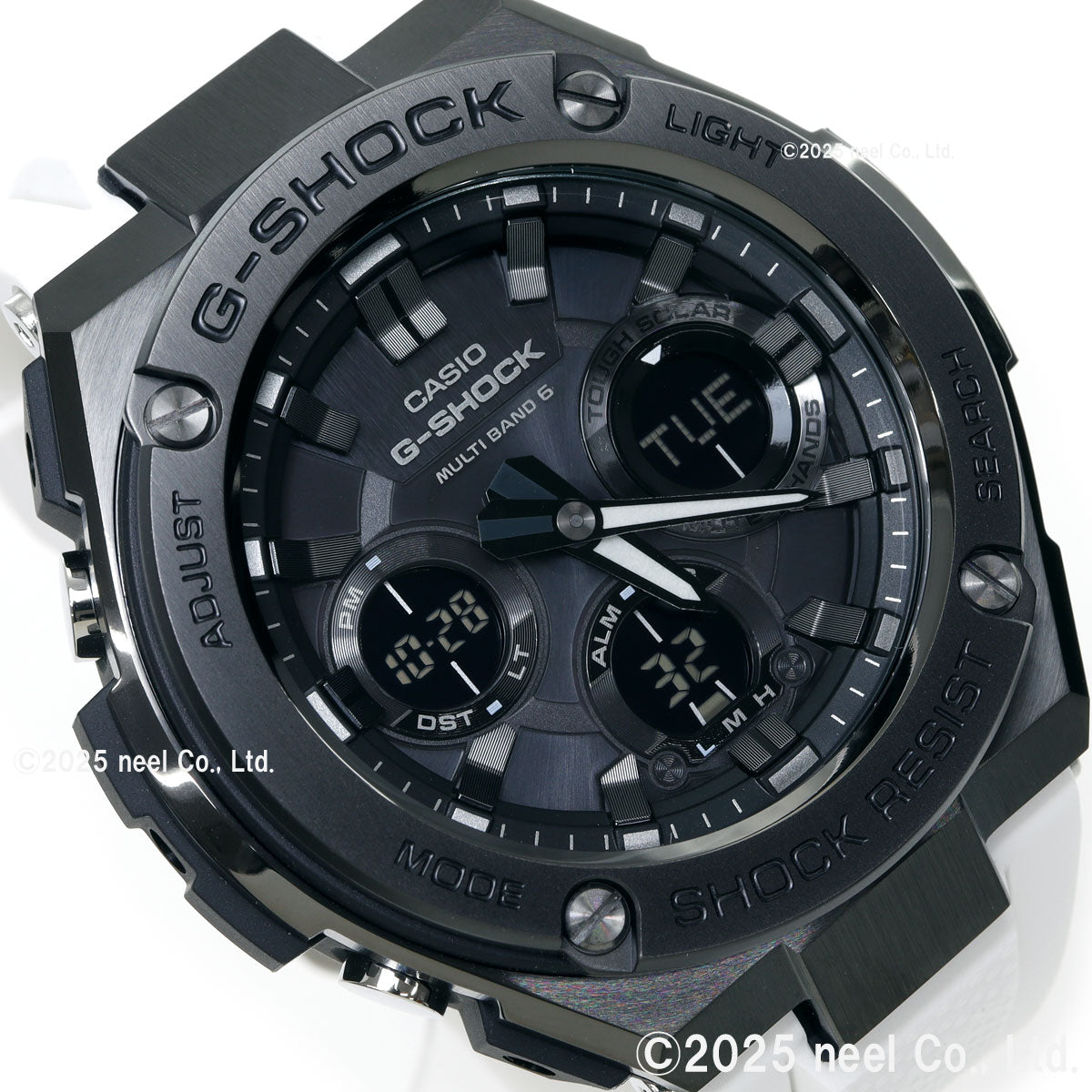 G-SHOCK 電波 ソーラー 電波時計 G-STEEL カシオ Gショック Gスチール CASIO 腕時計 アナデジ タフソーラー GST-W110MS-7AJF
