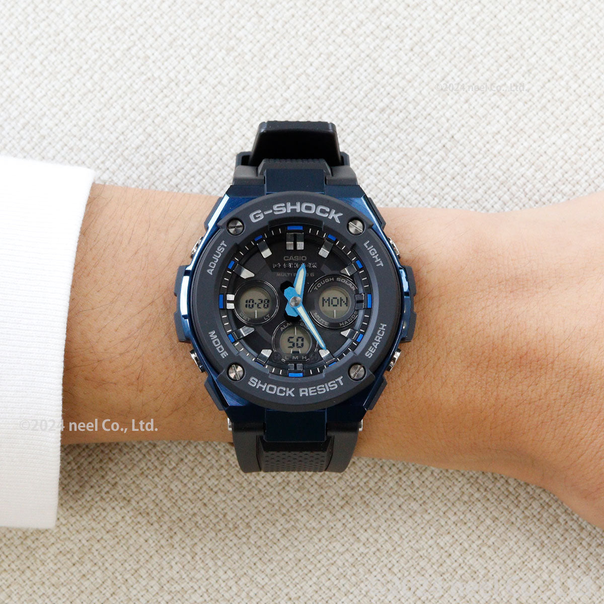 G-SHOCK 電波 ソーラー 電波時計 G-STEEL カシオ Gショック Gスチール CASIO 腕時計 メンズ タフソーラー GST-W300G-1A2JF