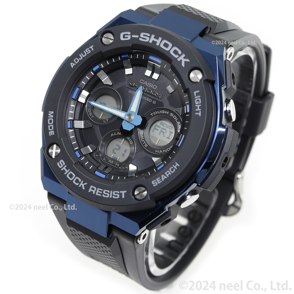 G-SHOCK 電波 ソーラー 電波時計 G-STEEL カシオ Gショック Gスチール CASIO 腕時計 メンズ タフソーラー GST-W300G-1A2JF