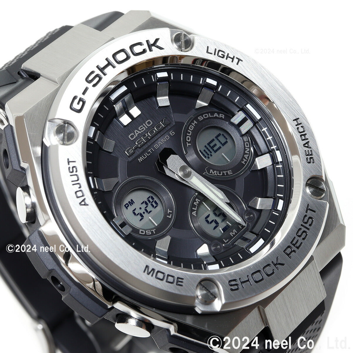 G-SHOCK 電波 ソーラー 電波時計 G-STEEL カシオ Gショック Gスチール CASIO 腕時計 メンズ タフソーラー GST-W310-1AJF