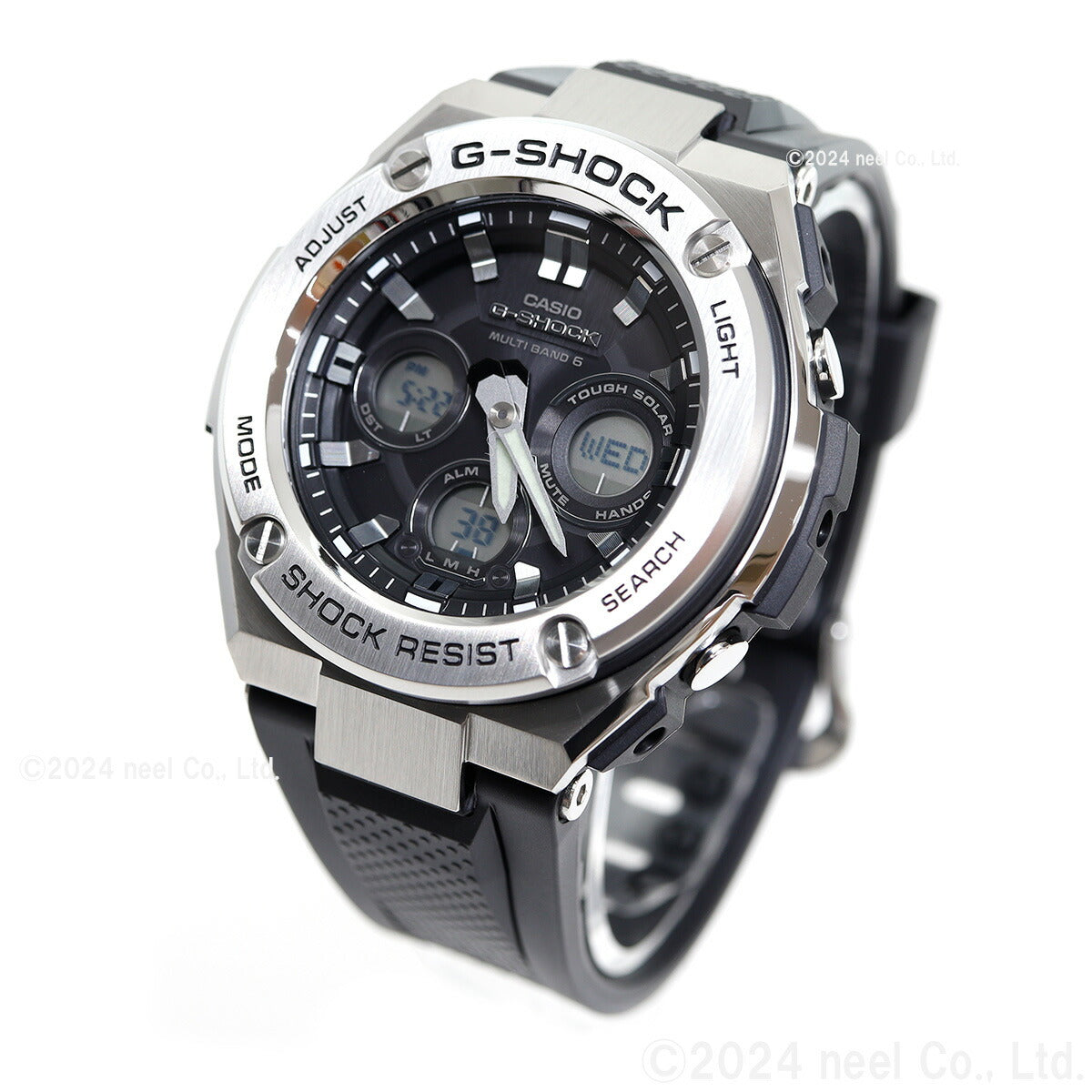 G-SHOCK 電波 ソーラー 電波時計 G-STEEL カシオ Gショック Gスチール CASIO 腕時計 メンズ タフソーラー GST-W310-1AJF