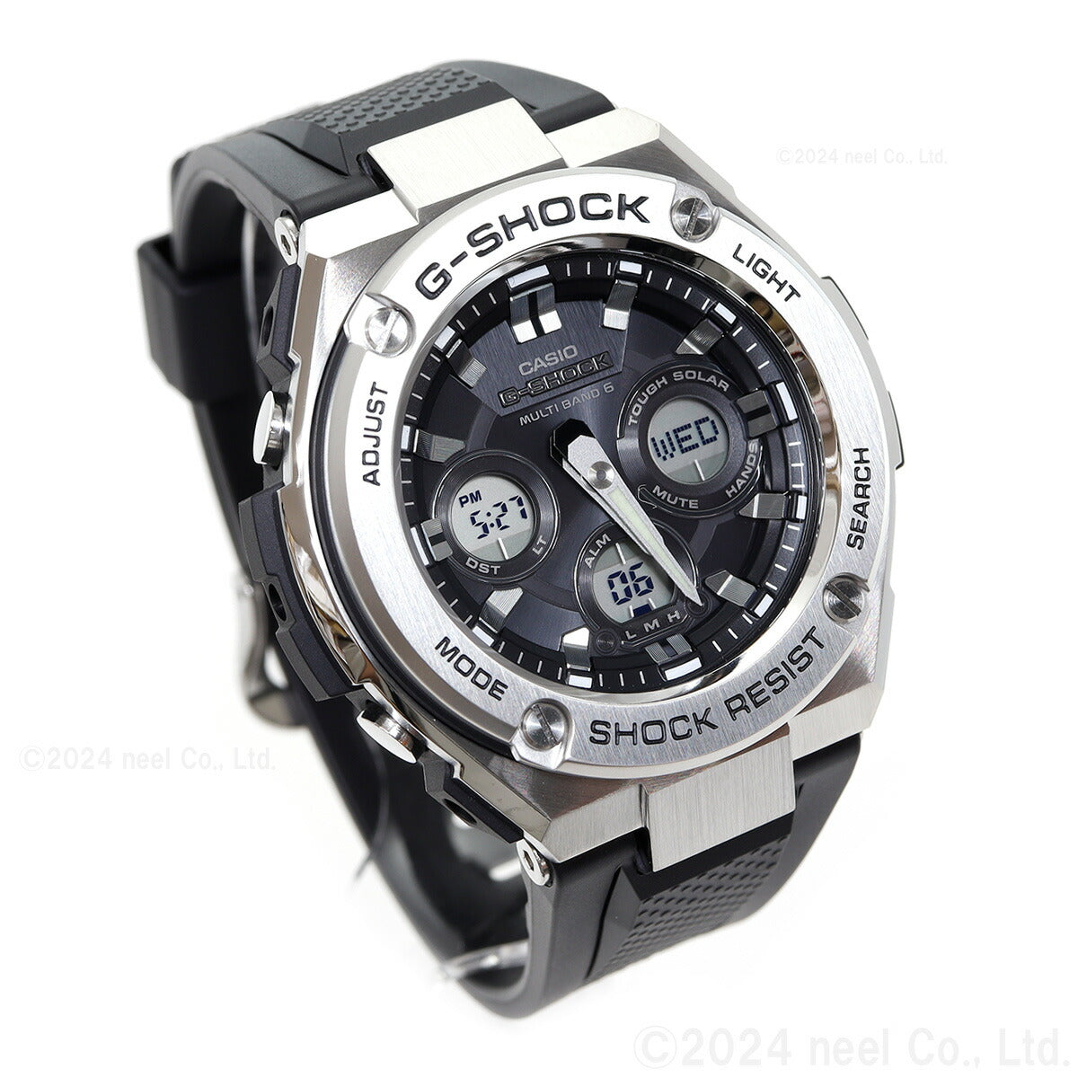 G-SHOCK 電波 ソーラー 電波時計 G-STEEL カシオ Gショック Gスチール CASIO 腕時計 メンズ タフソーラー GST-W310-1AJF