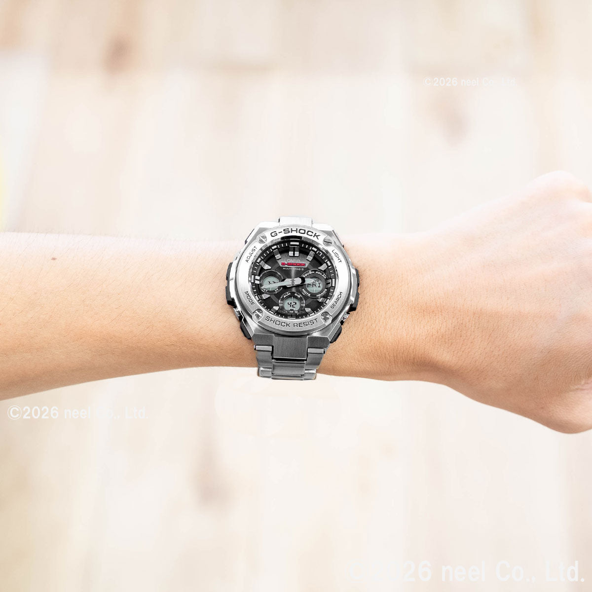 G-SHOCK 電波 ソーラー 電波時計 G-STEEL カシオ Gショック Gスチール CASIO 腕時計 メンズ タフソーラー GST-W310D-1AJF