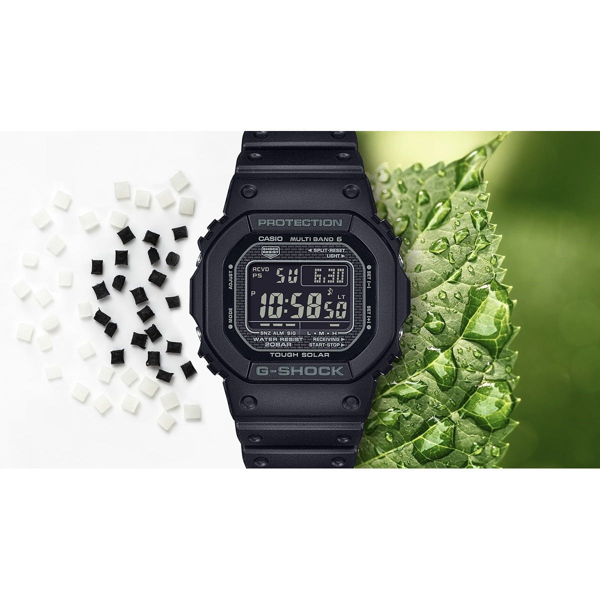 G-SHOCK Gショック GW-5000HS-1JF 電波 ソーラー 電波時計 ブラック デジタル メンズ 腕時計 カシオ CASIO タフソーラー【2025 新作】
