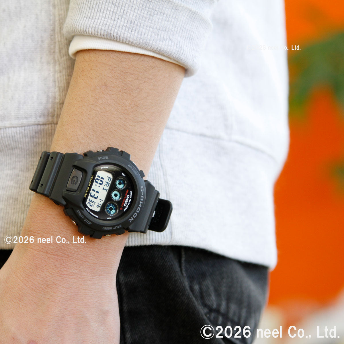G-SHOCK 電波 ソーラー 電波時計 カシオ Gショック CASIO デジタル 腕時計 メンズ GW-6900U-1JF【2026 新作】