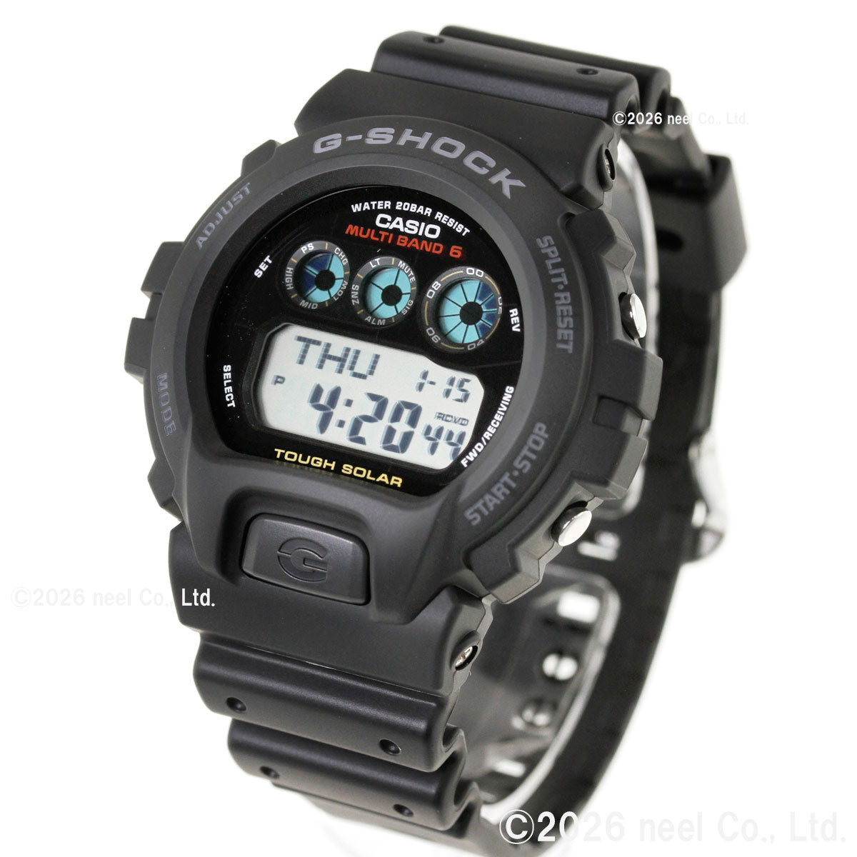 G-SHOCK 電波 ソーラー 電波時計 カシオ Gショック CASIO デジタル 腕時計 メンズ GW-6900U-1JF【2026 新作】