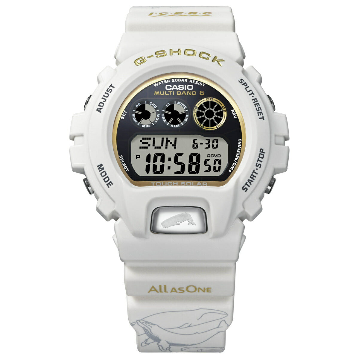 G-SHOCK 電波 ソーラー 電波時計 カシオ Gショック 腕時計 メンズ GW-6904K-7JR クジラ Love The Sea And The Earth