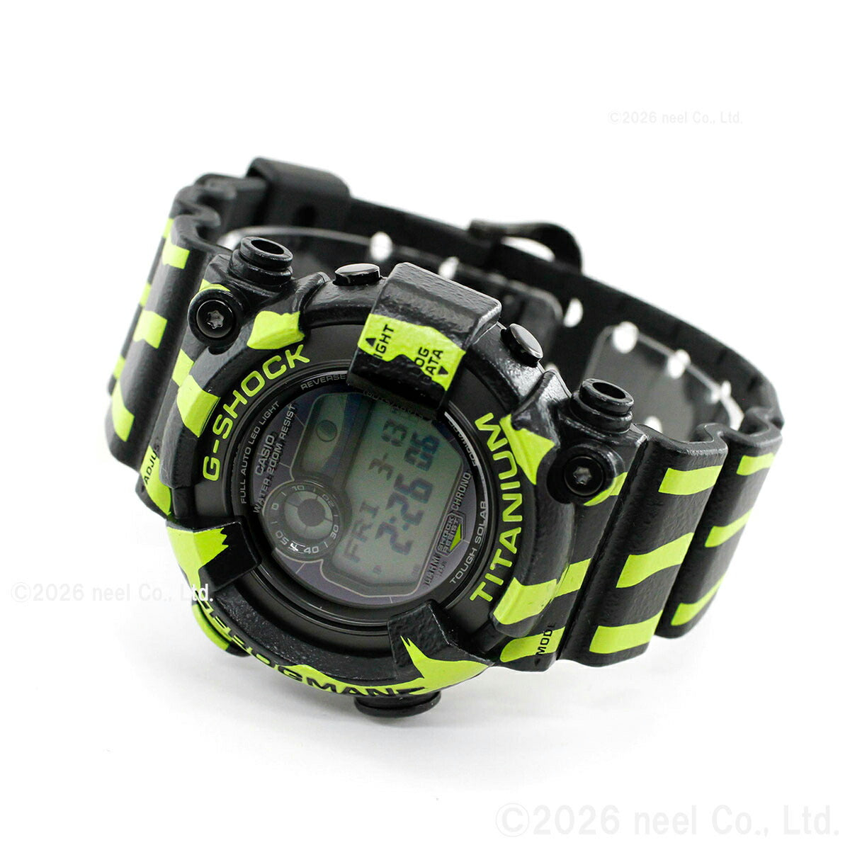 G-SHOCK カシオ Gショック フロッグマン CASIO FROGMAN GW-8200TPF-1JR ソーラー 腕時計 メンズ MASTER OF G ミスジヤドクガエル