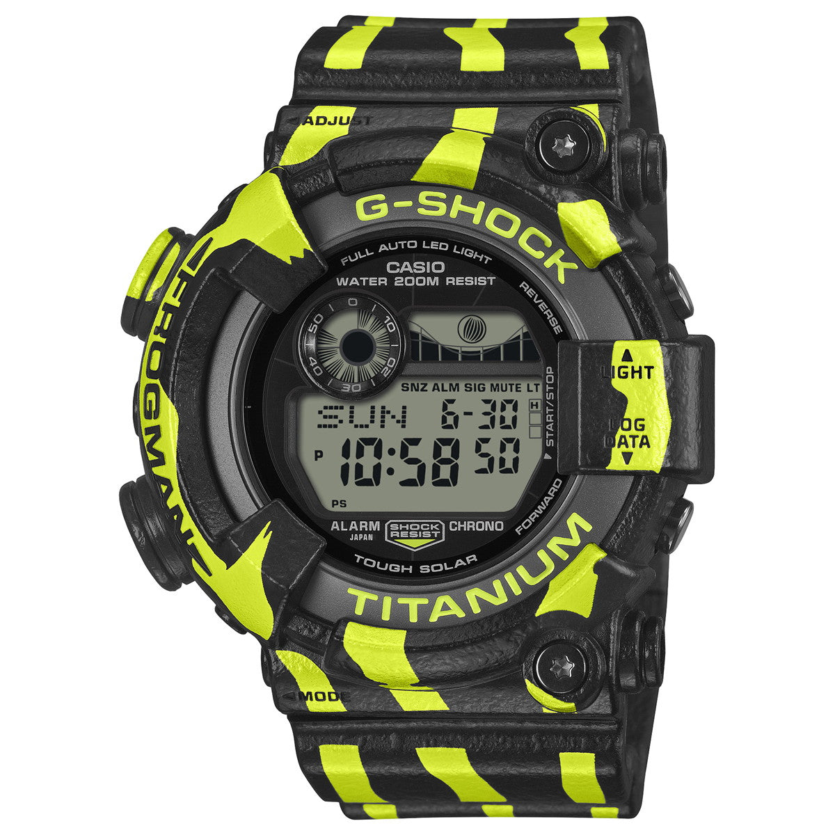 G-SHOCK カシオ Gショック フロッグマン CASIO FROGMAN GW-8200TPF-1JR ソーラー 腕時計 メンズ MASTER OF G ミスジヤドクガエル
