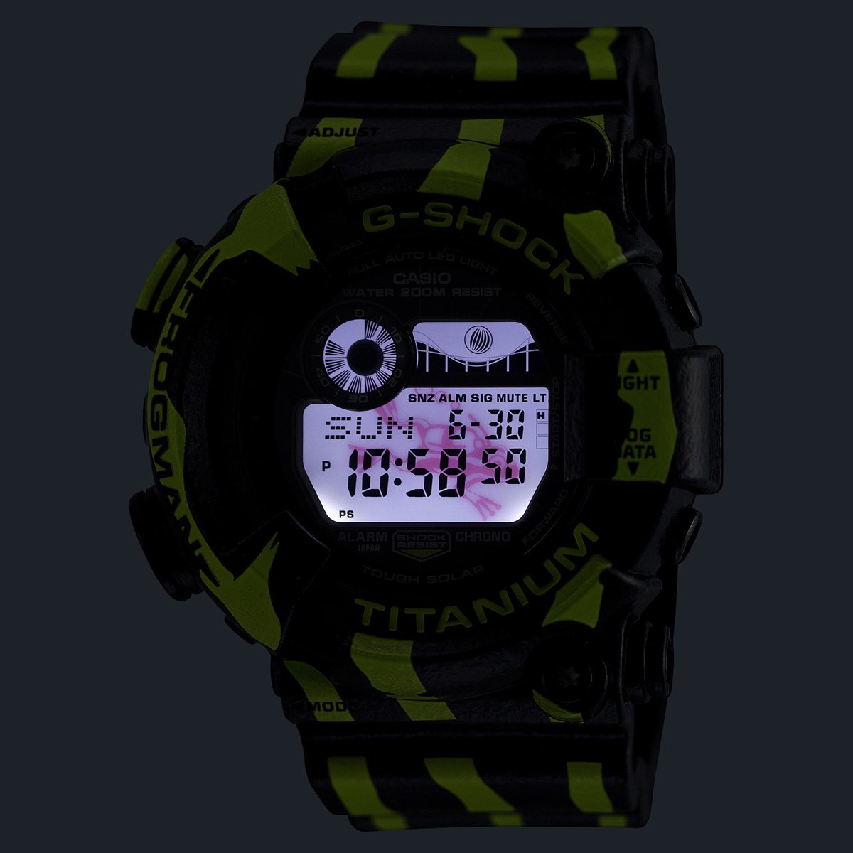 G-SHOCK カシオ Gショック フロッグマン CASIO FROGMAN GW-8200TPF-1JR ソーラー 腕時計 メンズ MASTER OF G ミスジヤドクガエル【2025 新作】
