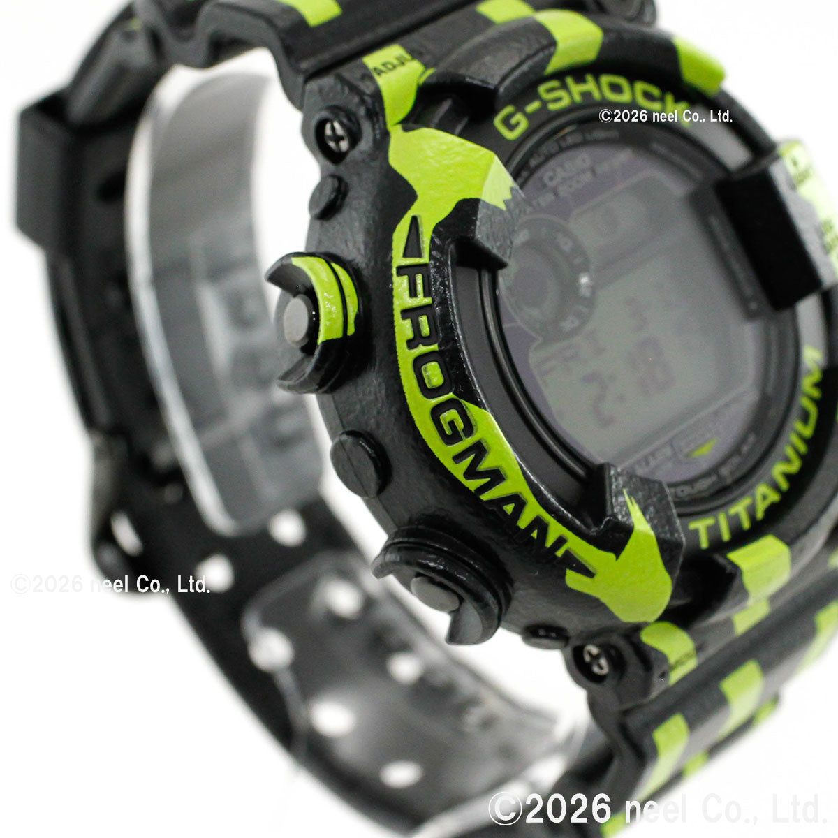 G-SHOCK カシオ Gショック フロッグマン CASIO FROGMAN GW-8200TPF-1JR ソーラー 腕時計 メンズ MASTER OF G ミスジヤドクガエル