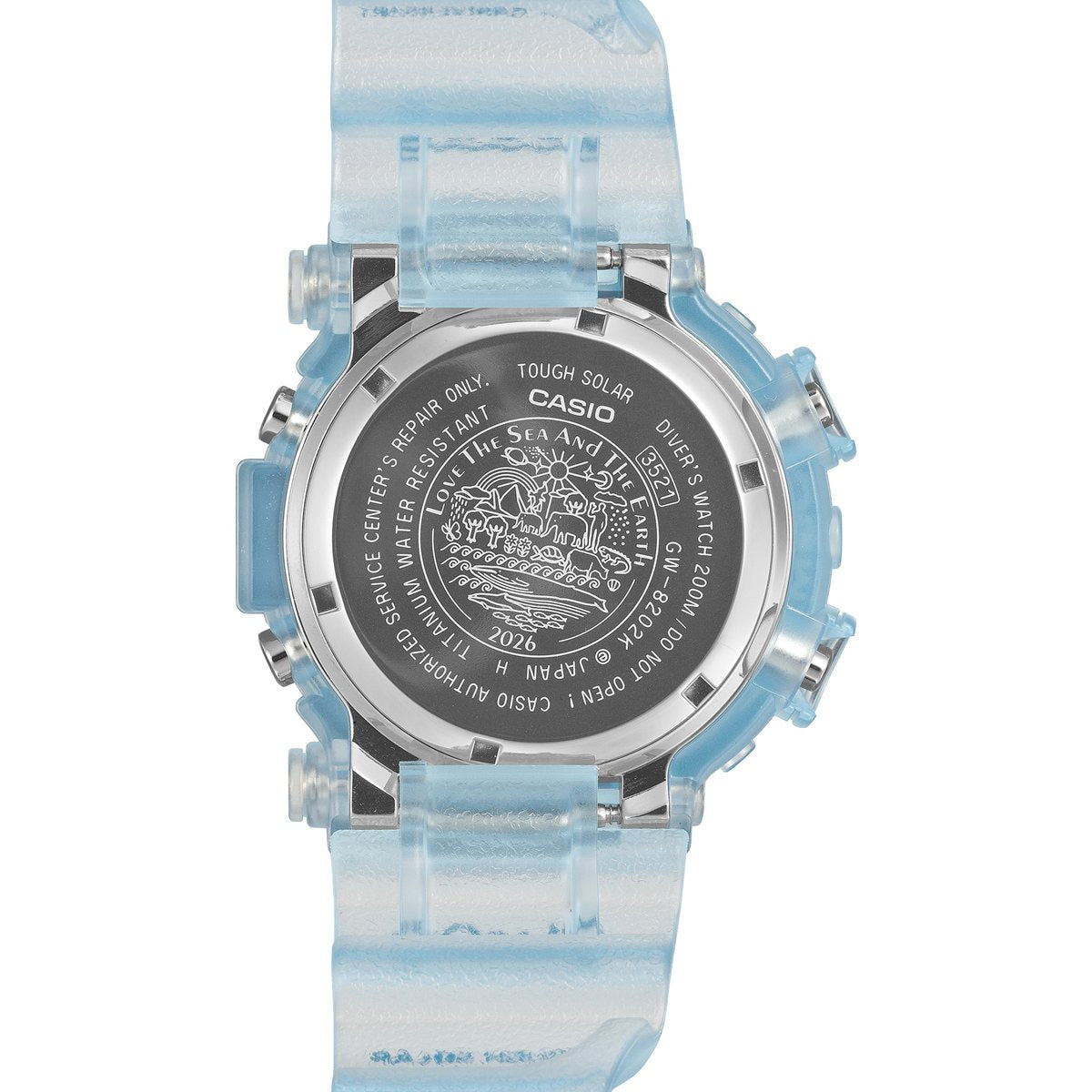 G-SHOCK カシオ Gショック CASIO デジタル 腕時計 メンズ GW-8202K-2JR タフソーラー Love The Sea And The Earth クジラ【2026 新作】