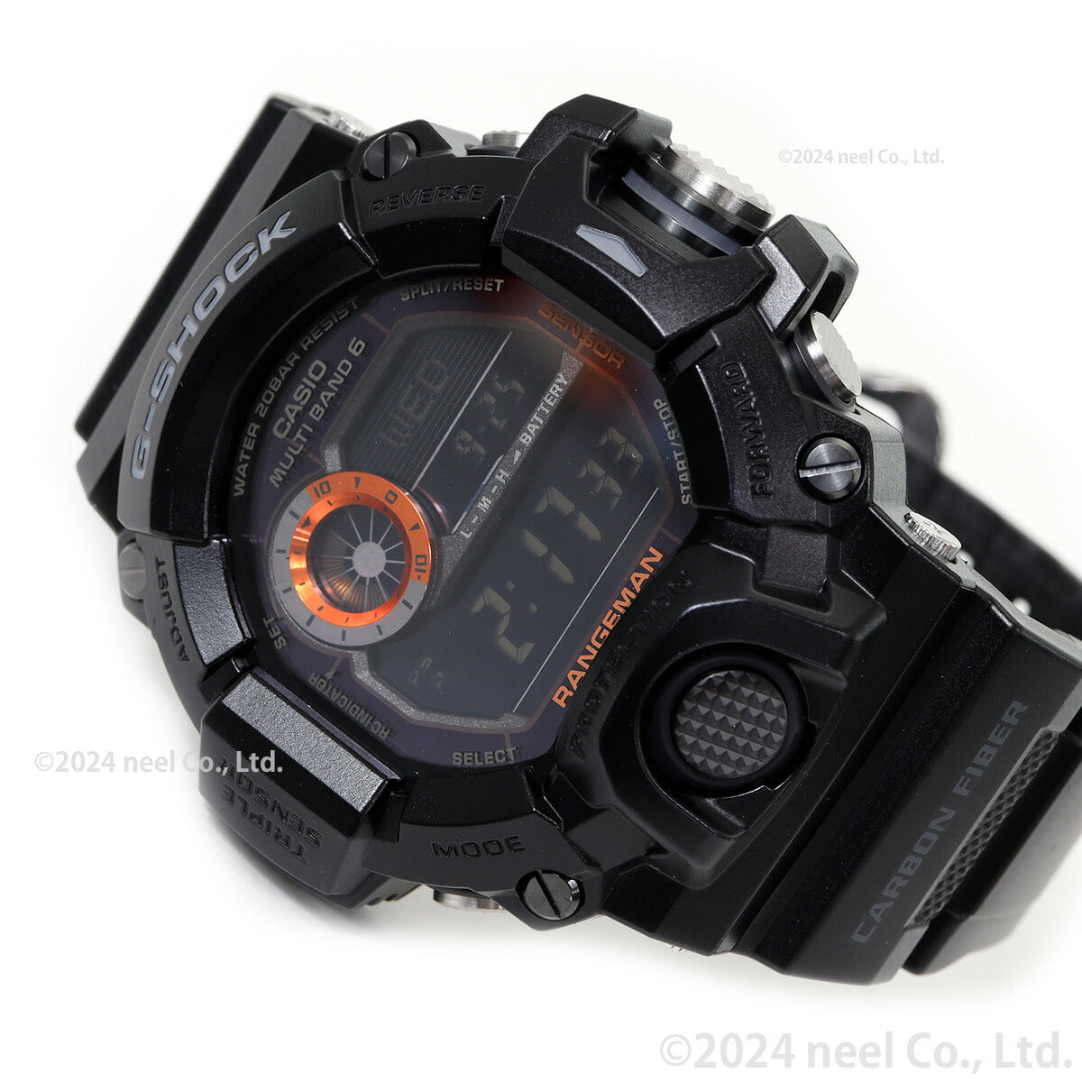 G-SHOCK Gショック RANGEMAN レンジマン GW-9400BJ-1JF メンズ 腕時計 電波ソーラー デジタル ブラック マスターオブG Gショック CASIO