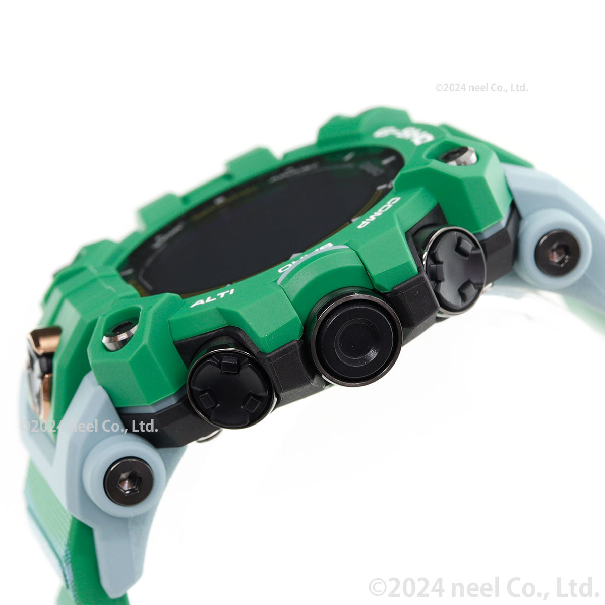 G-SHOCK 電波 ソーラー 電波時計 カシオ Gショック マッドマン MUDMAN 腕時計 メンズ MASTER OF G GW-9500KJ-3JR ヒロオビフィジーイグアナ Love The Sea And The Earth