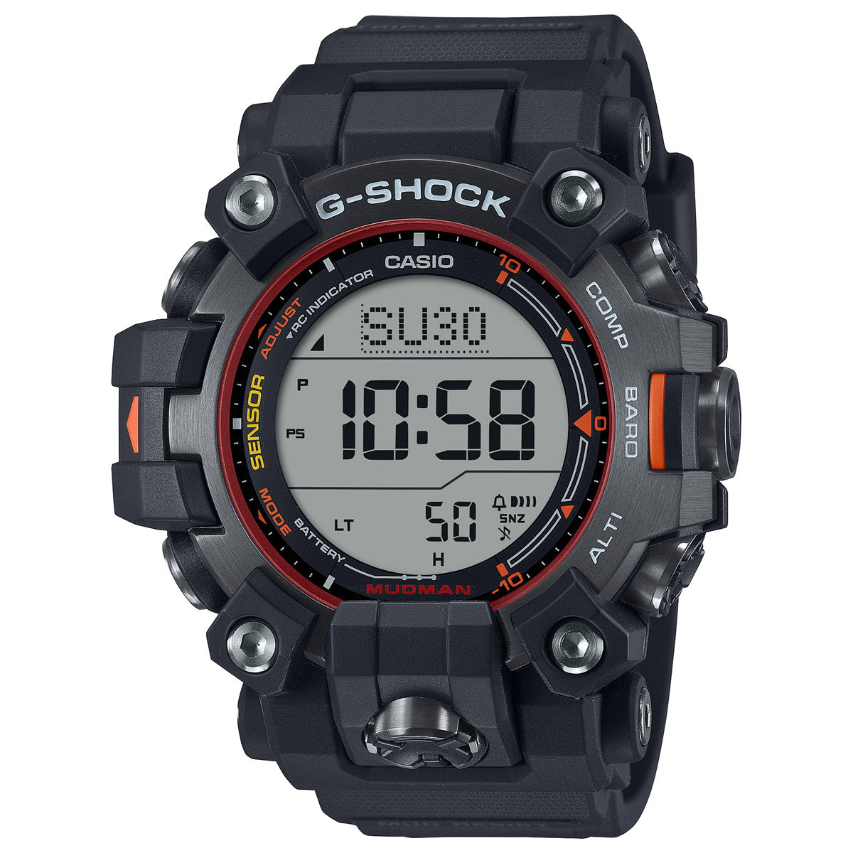 G-SHOCK 電波 ソーラー 電波時計 カシオ Gショック マッドマン MUDMAN CASIO 腕時計 メンズ MASTER OF G GW-9500MEC-1JF【2024 新作】