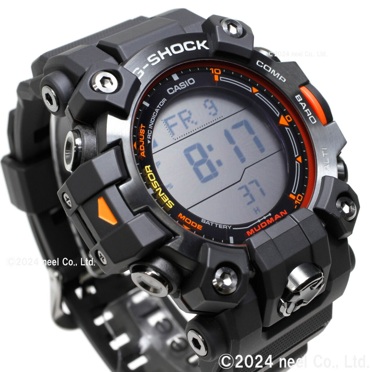 G-SHOCK 電波 ソーラー 電波時計 カシオ Gショック マッドマン MUDMAN CASIO 腕時計 メンズ MASTER OF G GW-9500MEC-1JF【2024 新作】