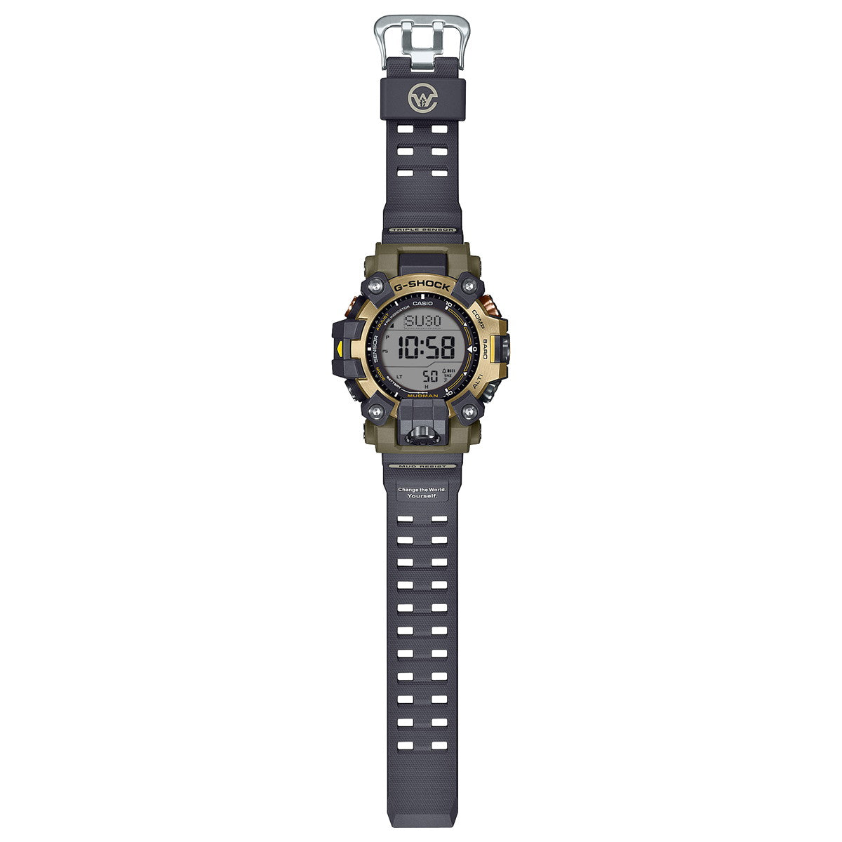 G-SHOCK 電波 ソーラー 電波時計 カシオ Gショック マッドマン MUDMAN 腕時計 メンズ MASTER OF G GW-9501KJ-8JR シマフクロウ EARTHWATCH Love The Sea And The Earth【2024 新作】