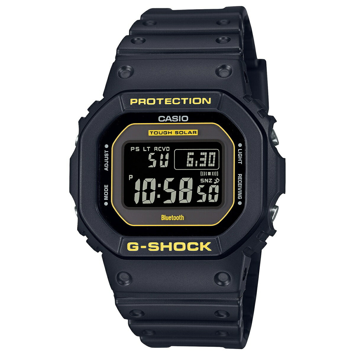 G-SHOCK 電波 ソーラー 電波時計 カシオ Gショック CASIO デジタル 腕時計 メンズ GW-B5600CY-1JF Caution Yellow シリーズ ブラック イエロー