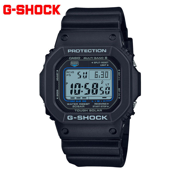 G-SHOCK Gショック GW-M5610U-1CJF 電波 ソーラー 電波時計 5600 ブラック デジタル メンズ 腕時計 カシオ CASIO タフソーラー