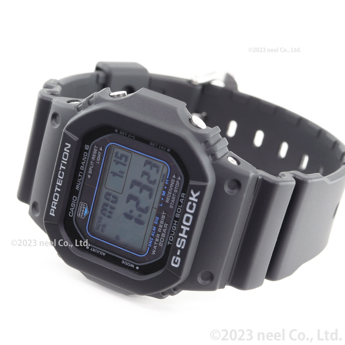 G-SHOCK Gショック GW-M5610U-1CJF 電波 ソーラー 電波時計 5600 ブラック デジタル メンズ 腕時計 カシオ CASIO タフソーラー