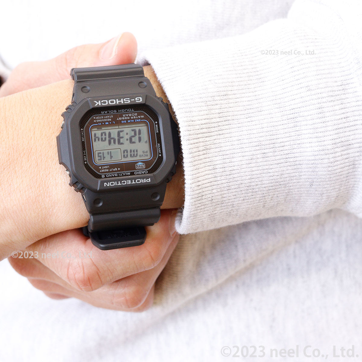 G-SHOCK Gショック GW-M5610U-1CJF 電波 ソーラー 電波時計 5600 ブラック デジタル メンズ 腕時計 カシオ CASIO タフソーラー