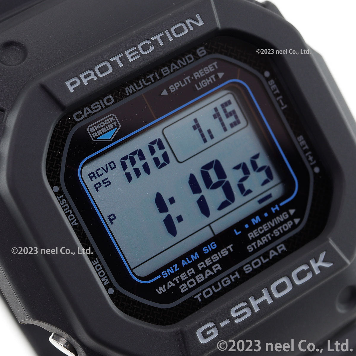 G-SHOCK Gショック GW-M5610U-1CJF 電波 ソーラー 電波時計 5600 ブラック デジタル メンズ 腕時計 カシオ CASIO タフソーラー