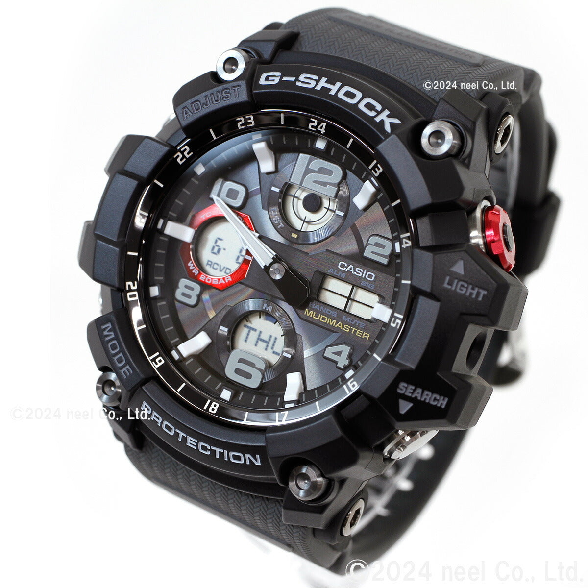 G-SHOCK 電波 ソーラー 電波時計 カシオ Gショック マッドマスター MUDMASTER 腕時計 メンズ MASTER OF G GWG-100-1A8JF