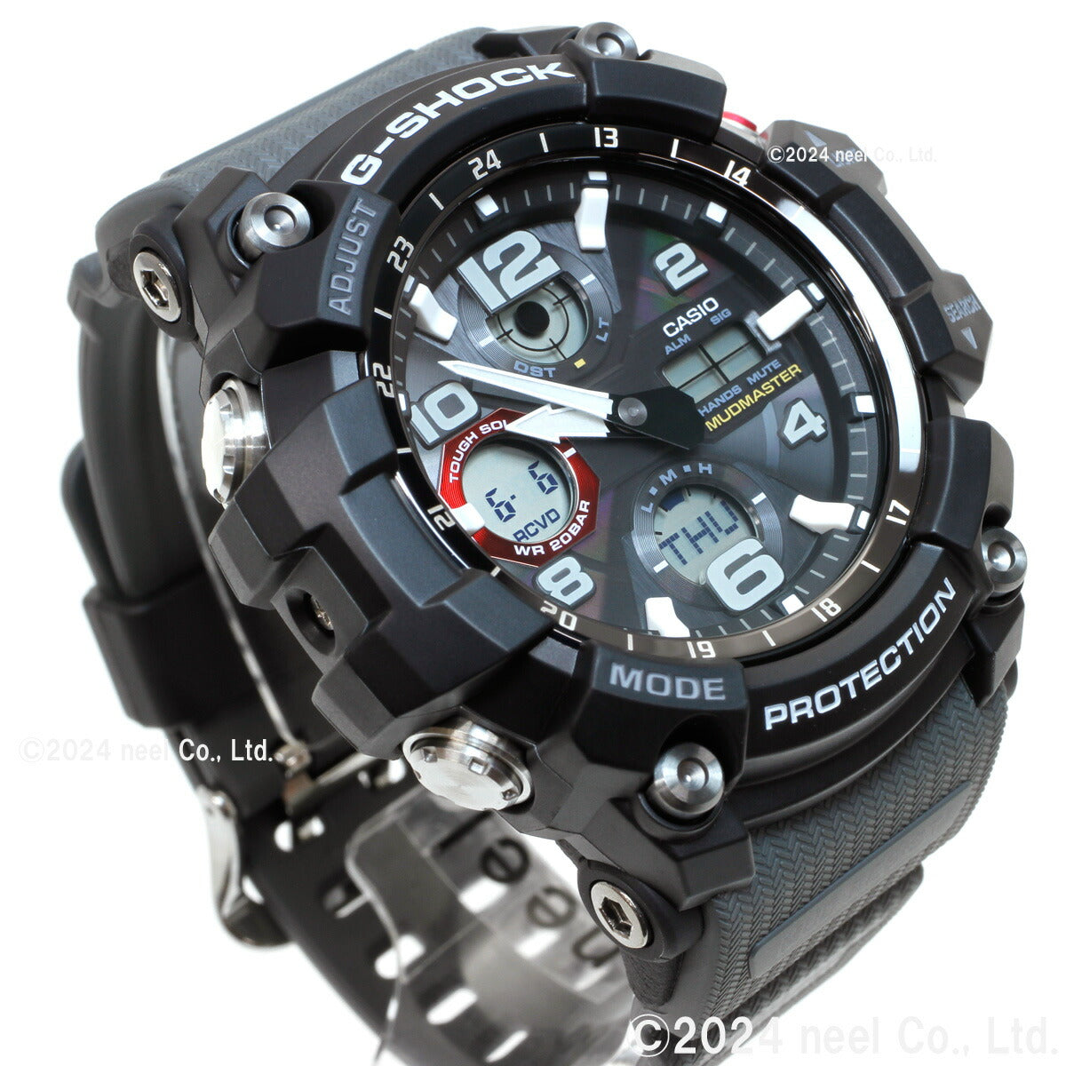 G-SHOCK 電波 ソーラー 電波時計 カシオ Gショック マッドマスター MUDMASTER 腕時計 メンズ MASTER OF G GWG-100-1A8JF